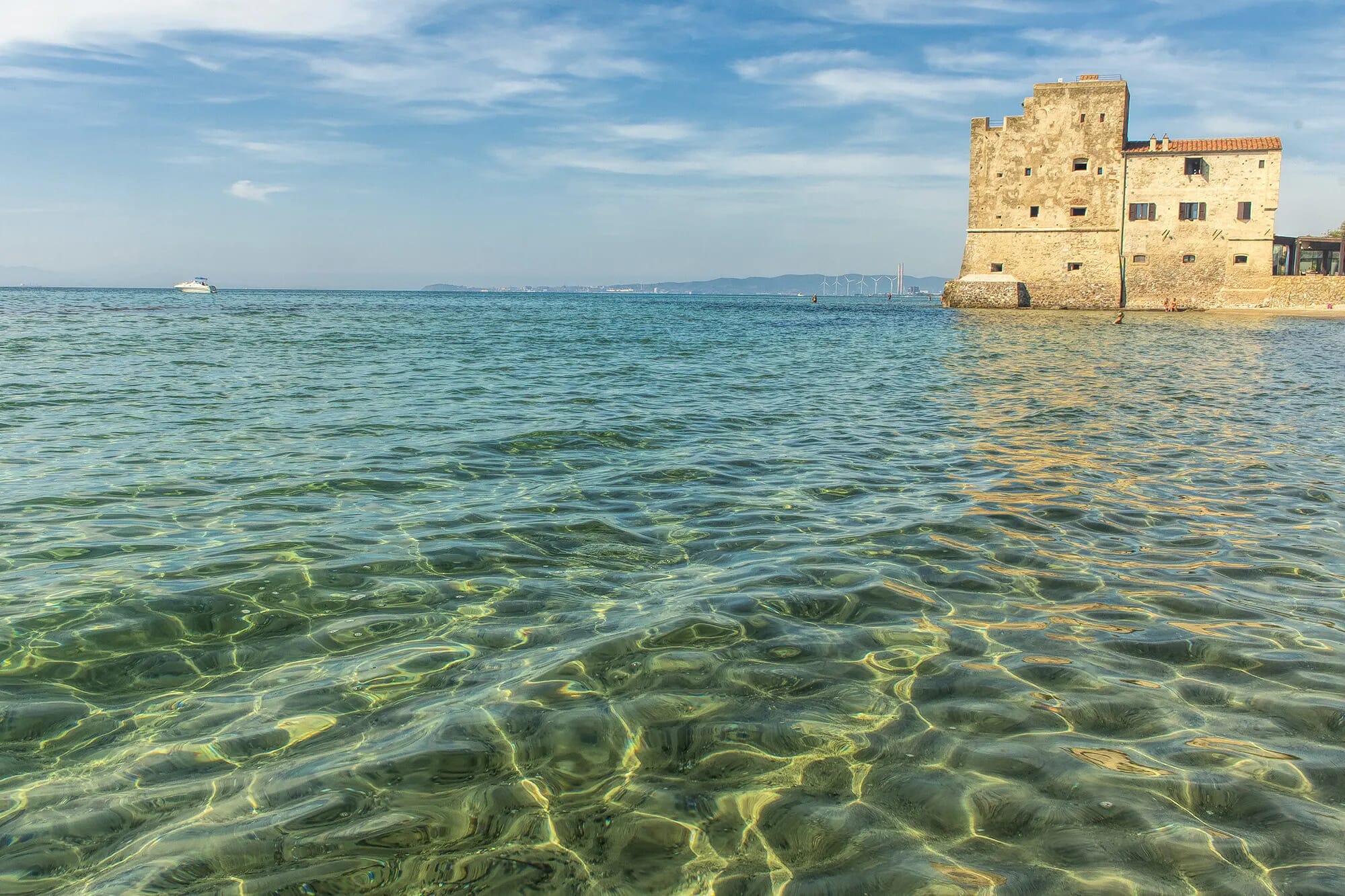 Spiaggia di Torre Mozza vicino a Follonica